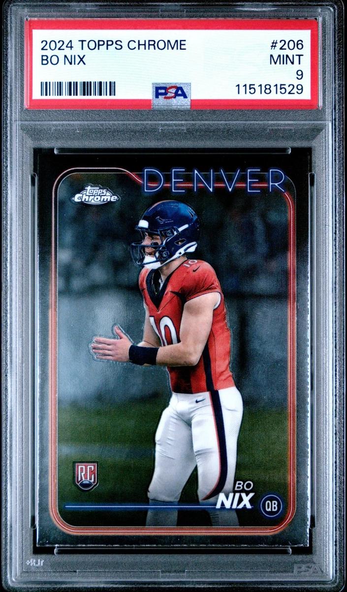 Bo Nix - 2024 Topps Chrome Football