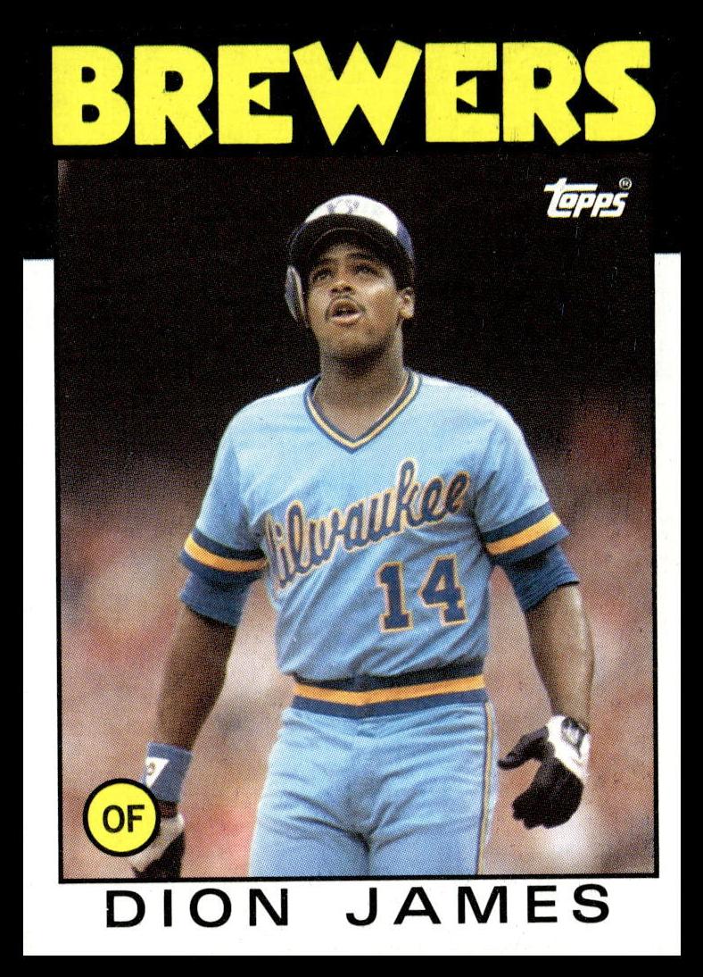 1986 Dion James #76