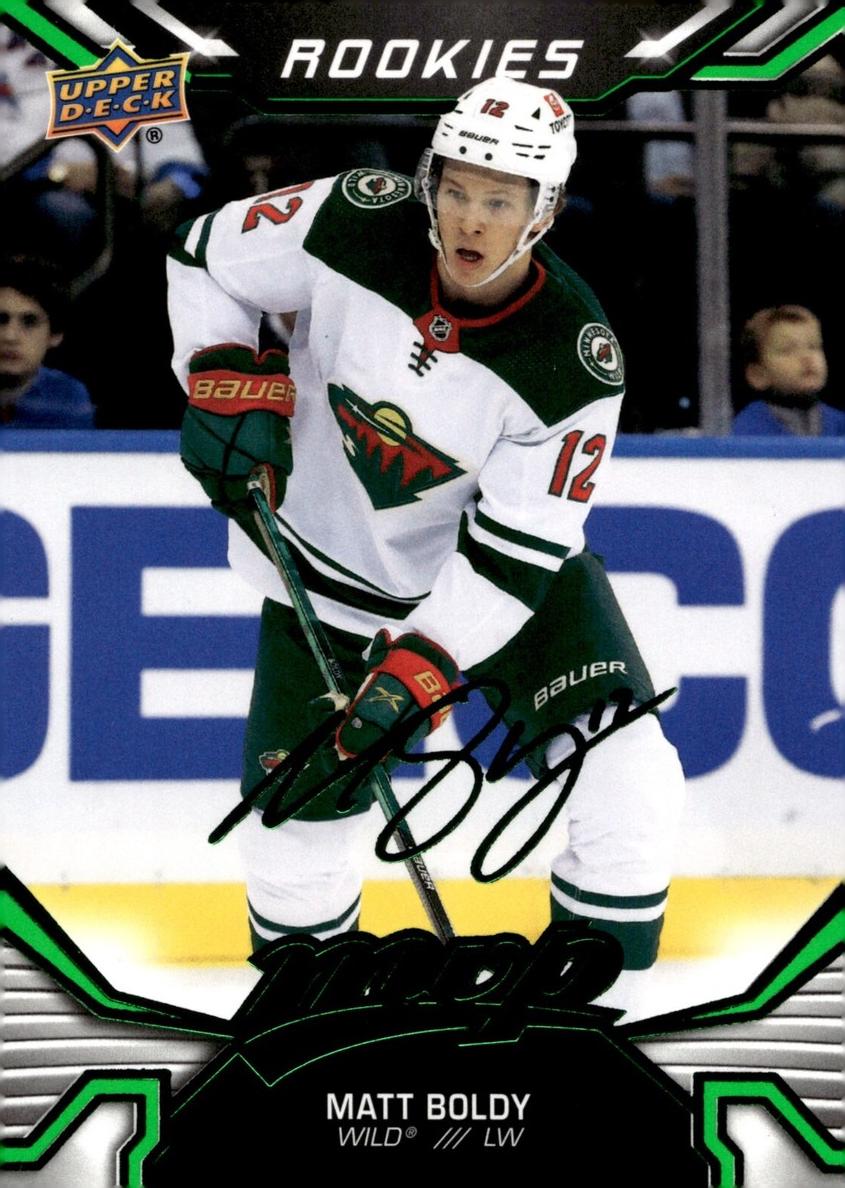 2022 Matt Boldy [Green Script] #222