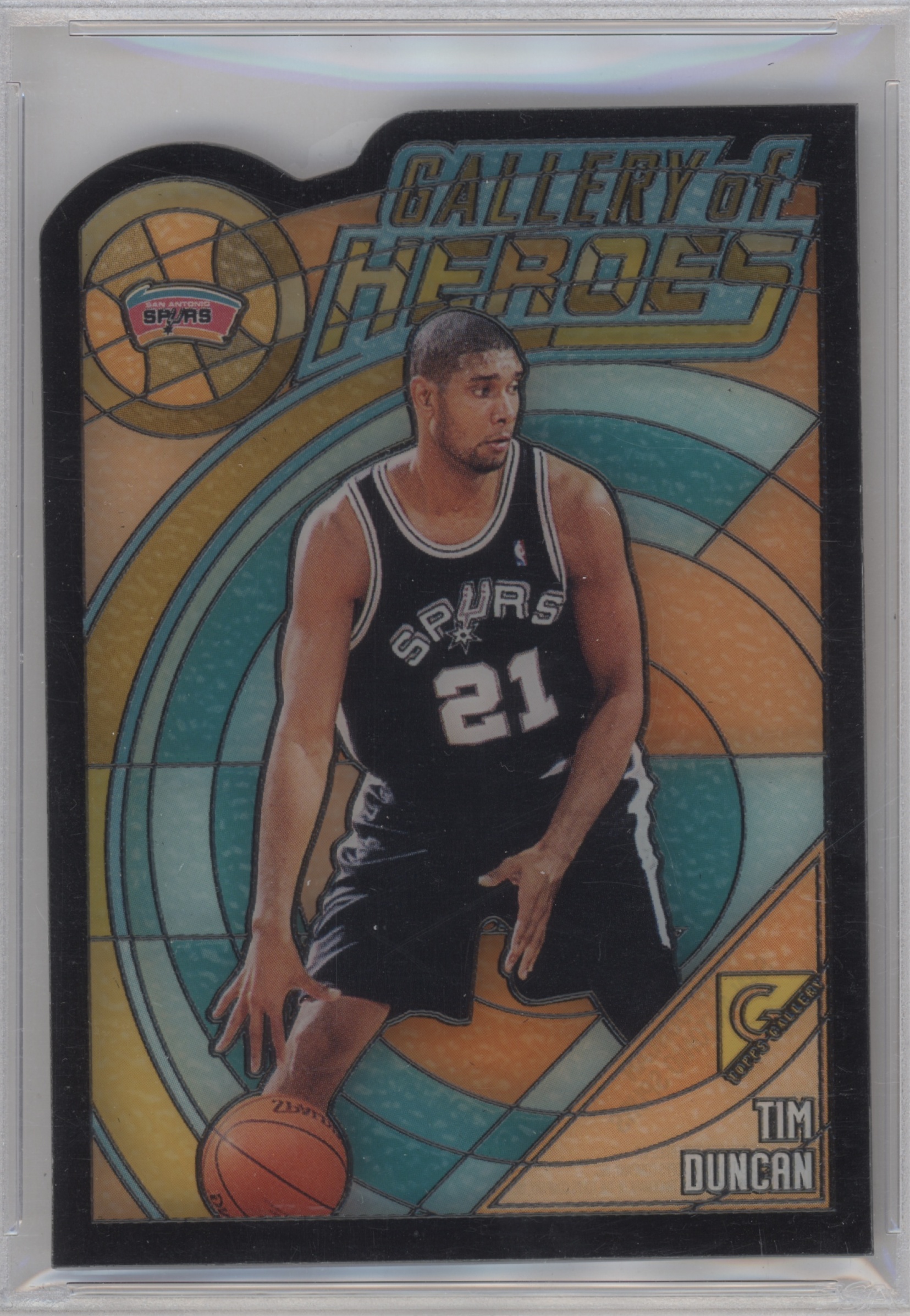 2000 Topps Gallery Tim Duncan #GH2 card