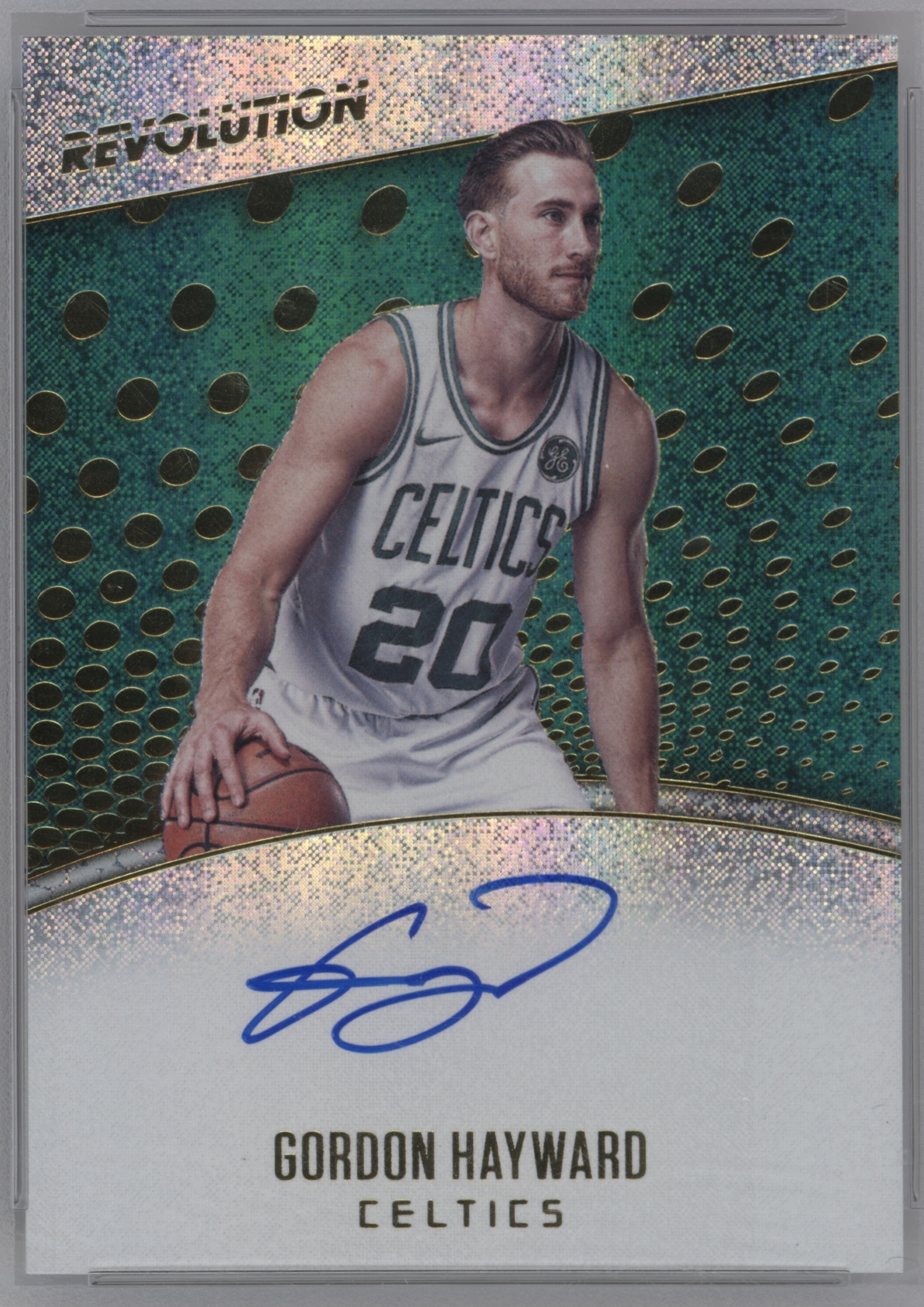 2017 Panini Revolution Gordon Hayward #A-GH card
