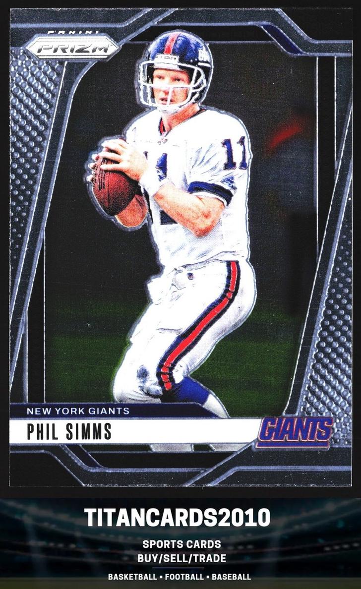 Phil Simms 2024 Prizm Football card