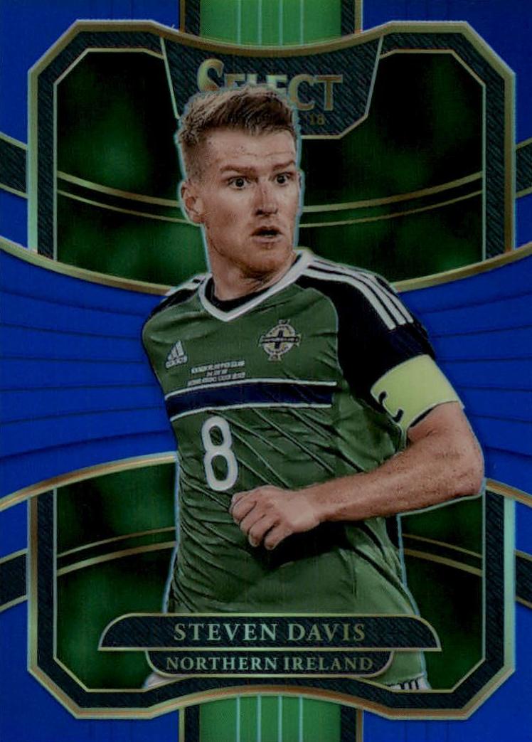 2017 Panini Select Steven Davis [Blue] #66 card