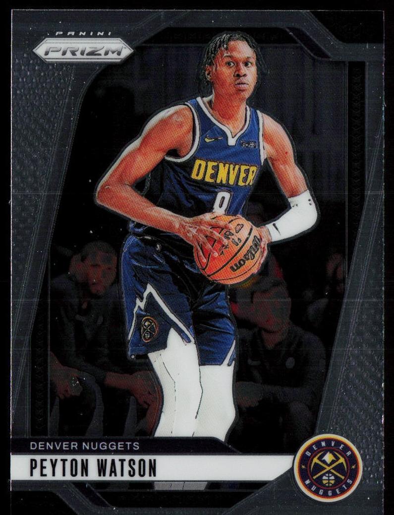 Peyton Watson 2024-25 Prizm Basketball card
