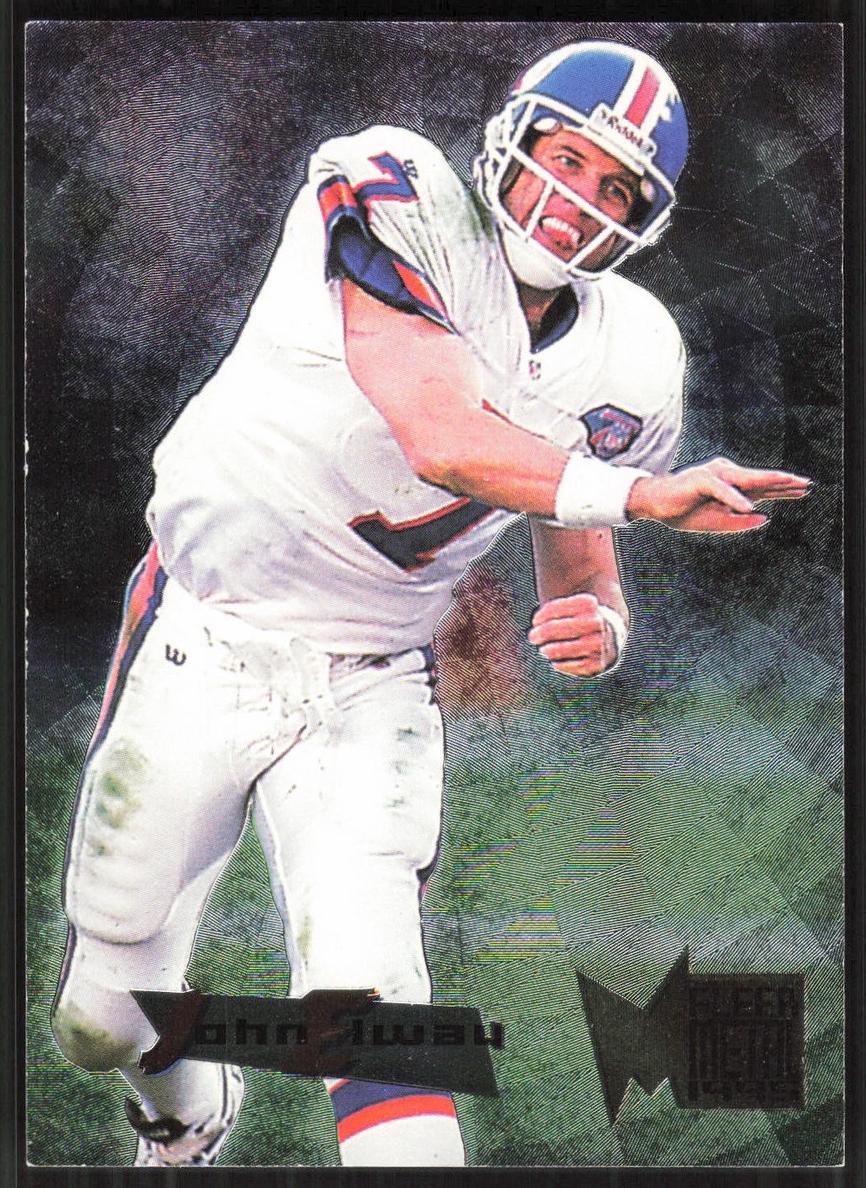 1995 Fleer Metal John Elway #57 card