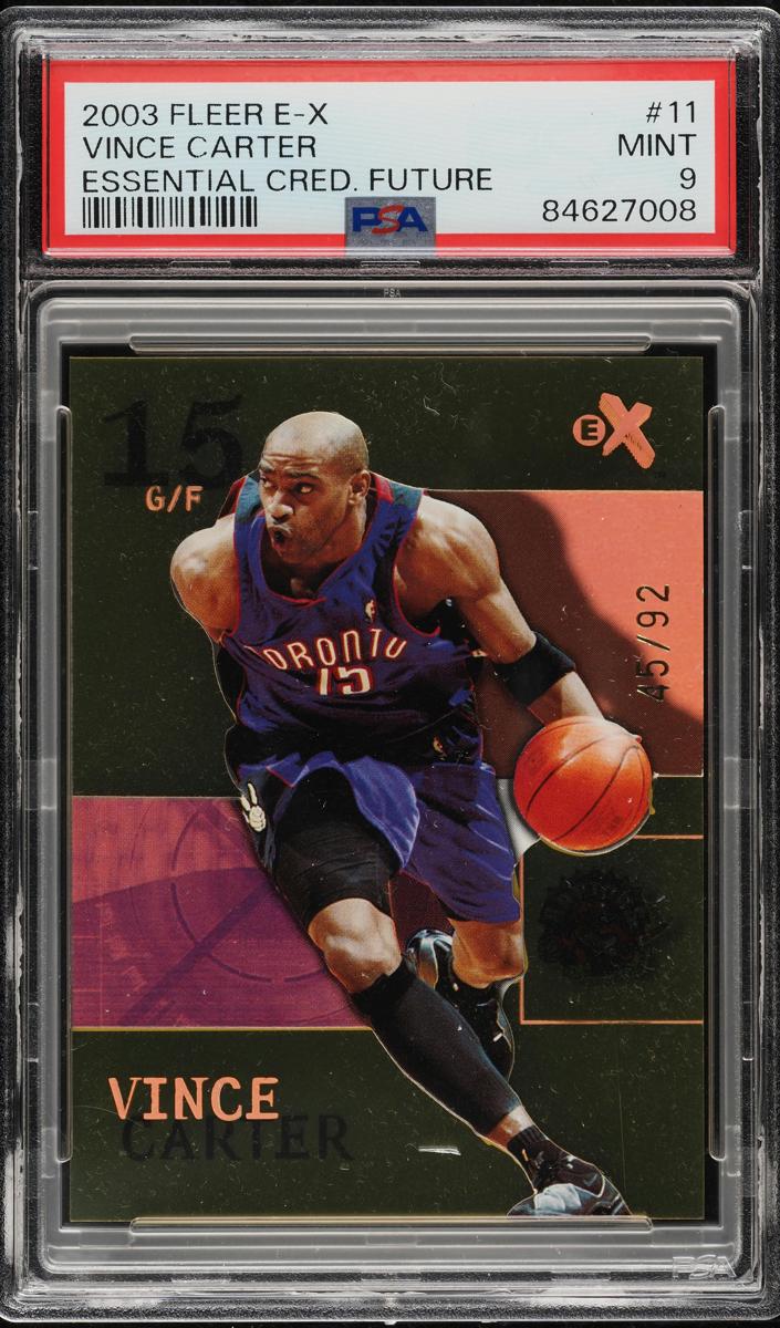 2003 Vince Carter [Essential Credentials Future] #11