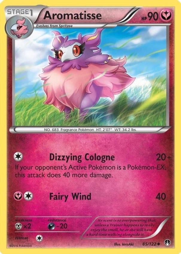 Aromatisse 2016 Pokemon XY BREAKpoint