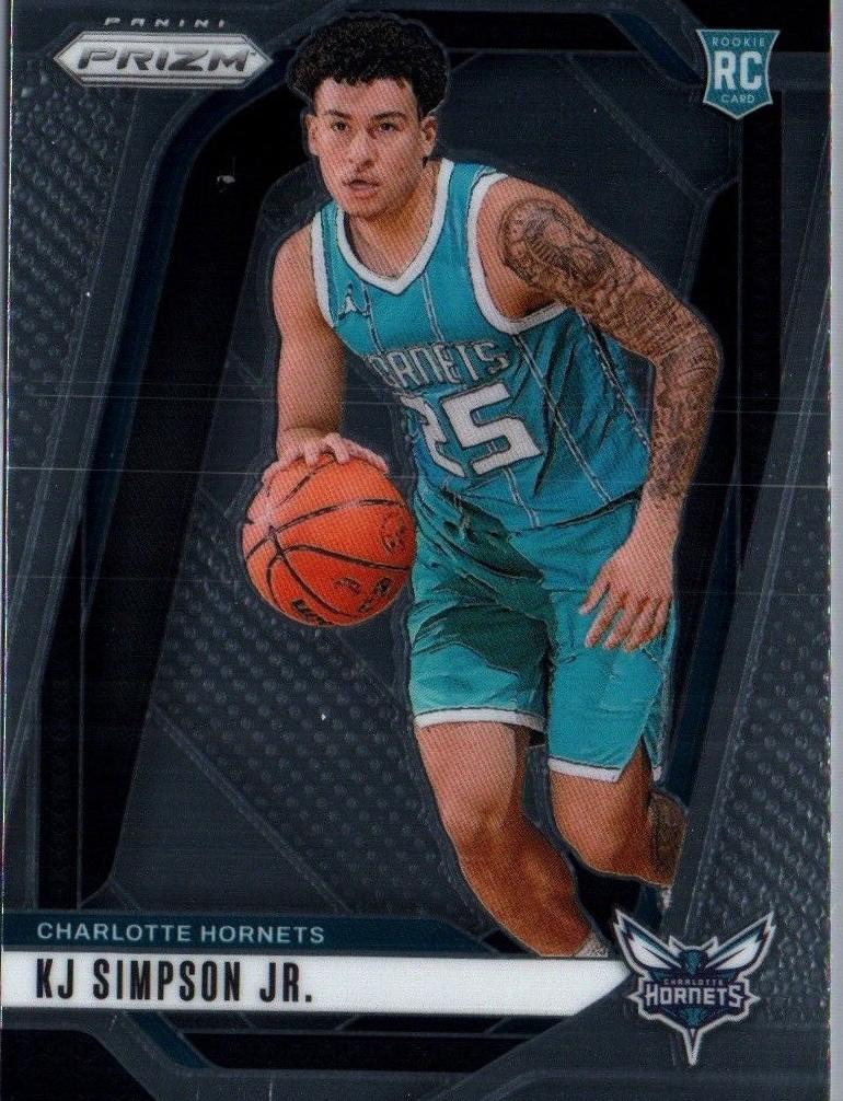 KJ Simpson Jr. 2024-25 Prizm Basketball card