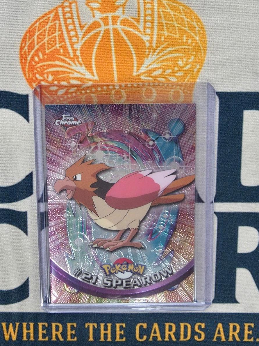 Spearow 2000 Topps Chrome Pokemon