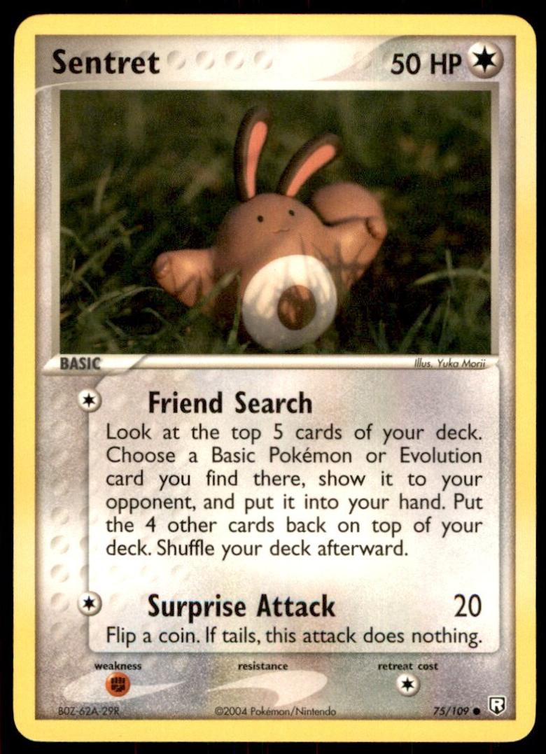 Sentret 2004 Pokemon EX Team Rocket Returns
