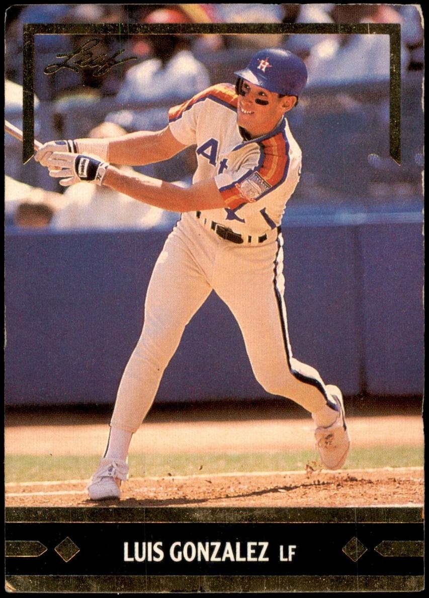 Luis Gonzalez 1991 Leaf Gold Leaf Rookies Baseball