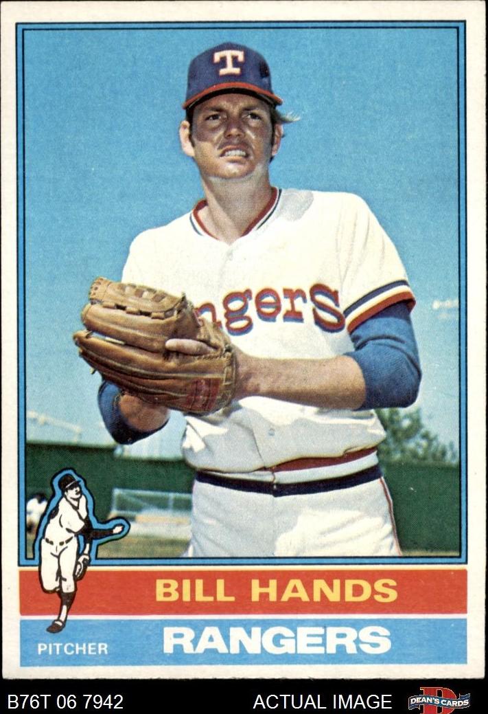 1976 Topps Bill Hands #509 card
