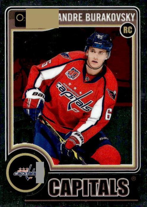 2014 O-Pee-Chee Platinum Andre Burakovsky #163 card
