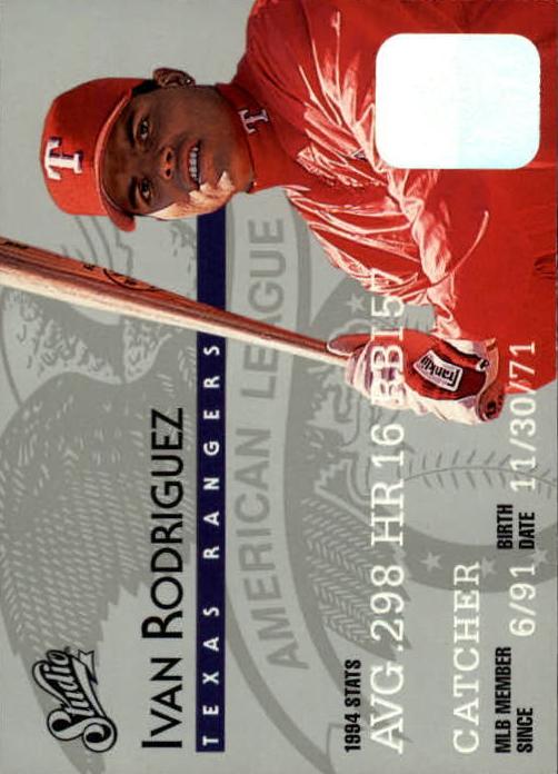 1995 Ivan Rodriguez #117
