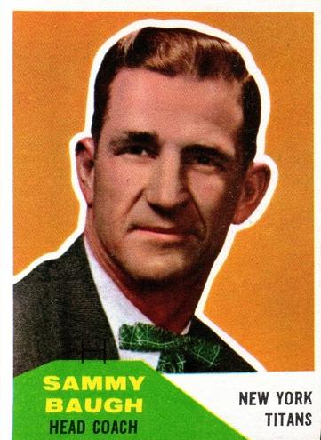 1960 Sammy Baugh #20