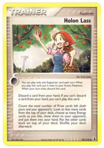 Holon Lass 2005 Pokemon EX Delta Species