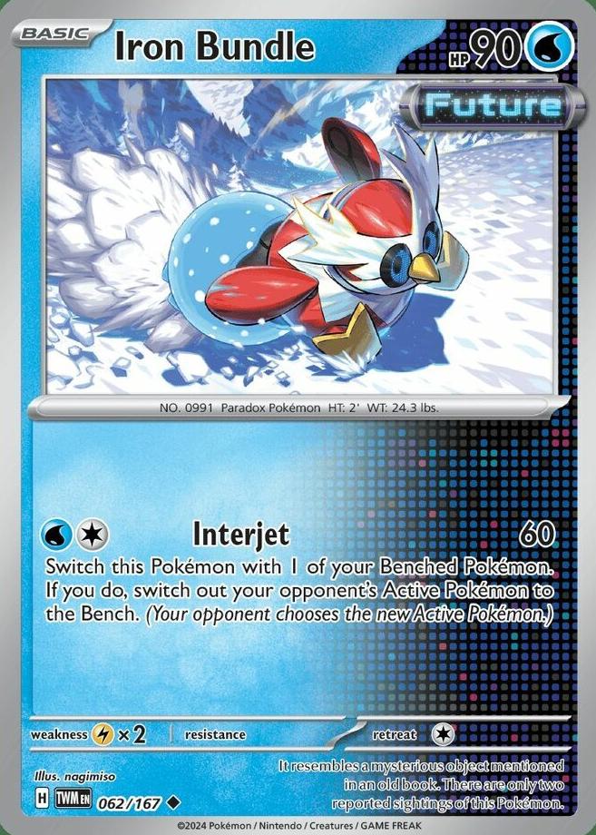 Iron Bundle 2024 Pokemon Scarlet & Violet Twilight Masquerade