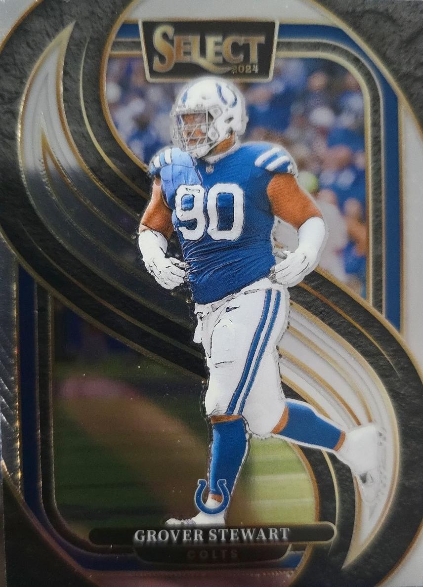 Grover Stewart 2024 Select Football card