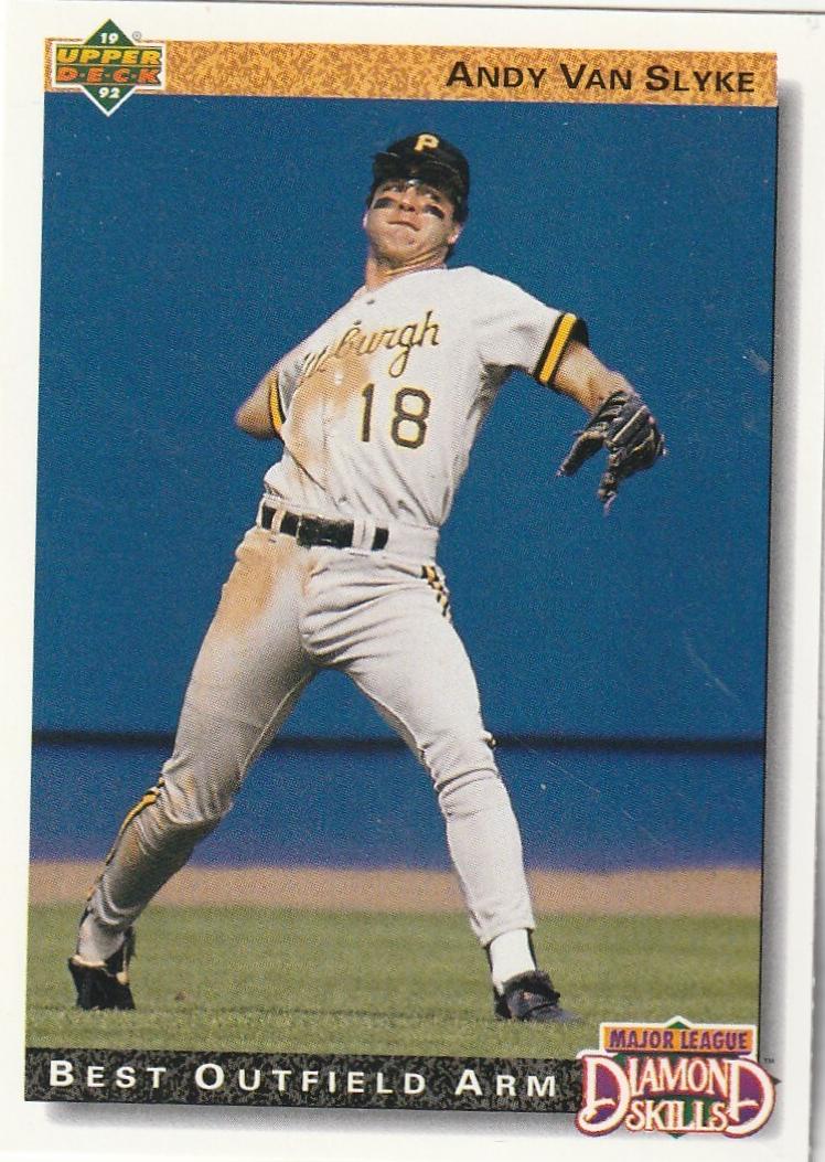 1992 Andy Van Slyke [Gold Hologram] #715