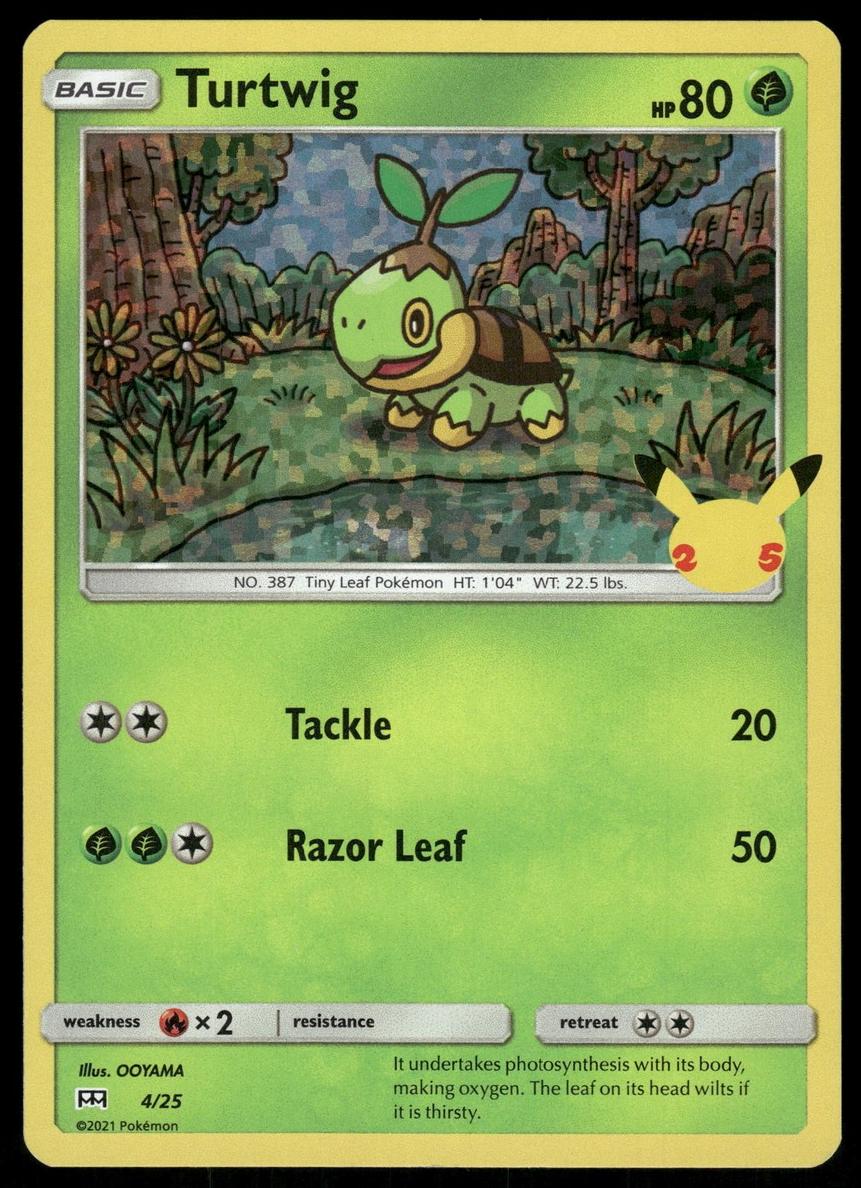 Turtwig 2007 Pokemon Diamond & Pearl