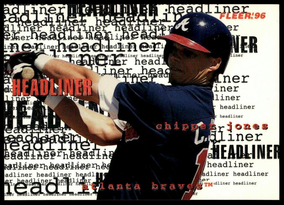 1996 Chipper Jones #10
