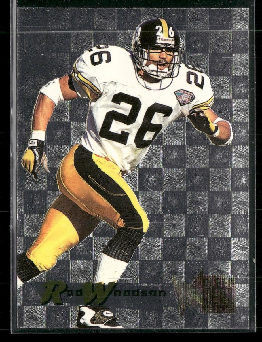 1995 Fleer Metal Rod Woodson #49 card