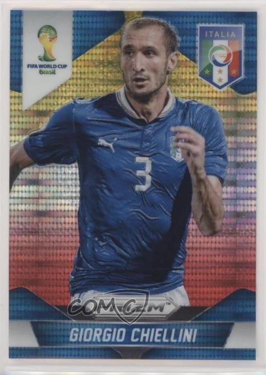 2014 Giorgio Chiellini [Yellow and Red Pulsar] #125