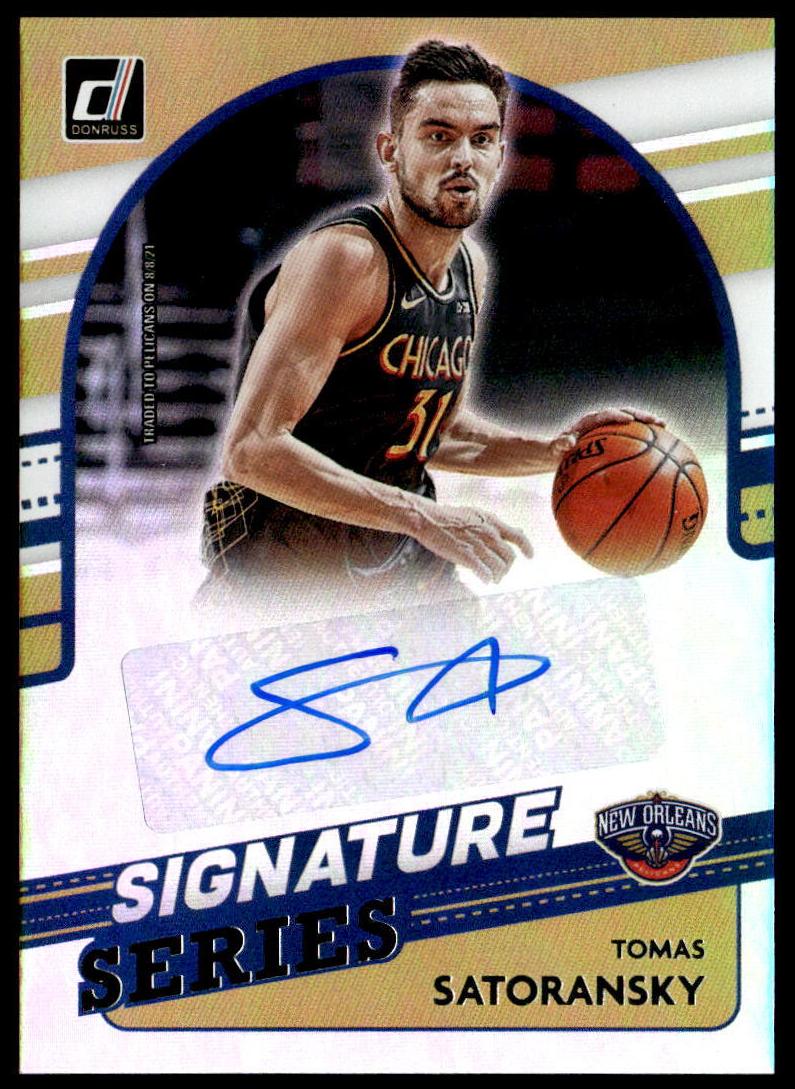 2021 Tomas Satoransky #SS-TSK