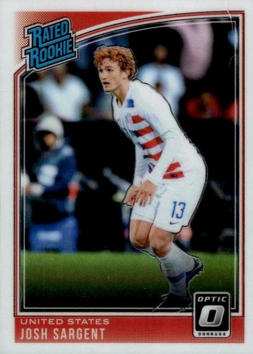 2018 Donruss Optic Josh Sargent #200 card