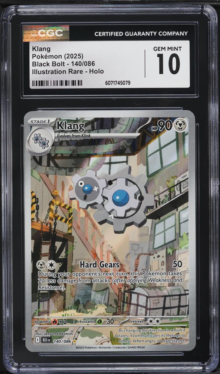 Klang 2025 Pokemon Scarlet & Violet Black Bolt