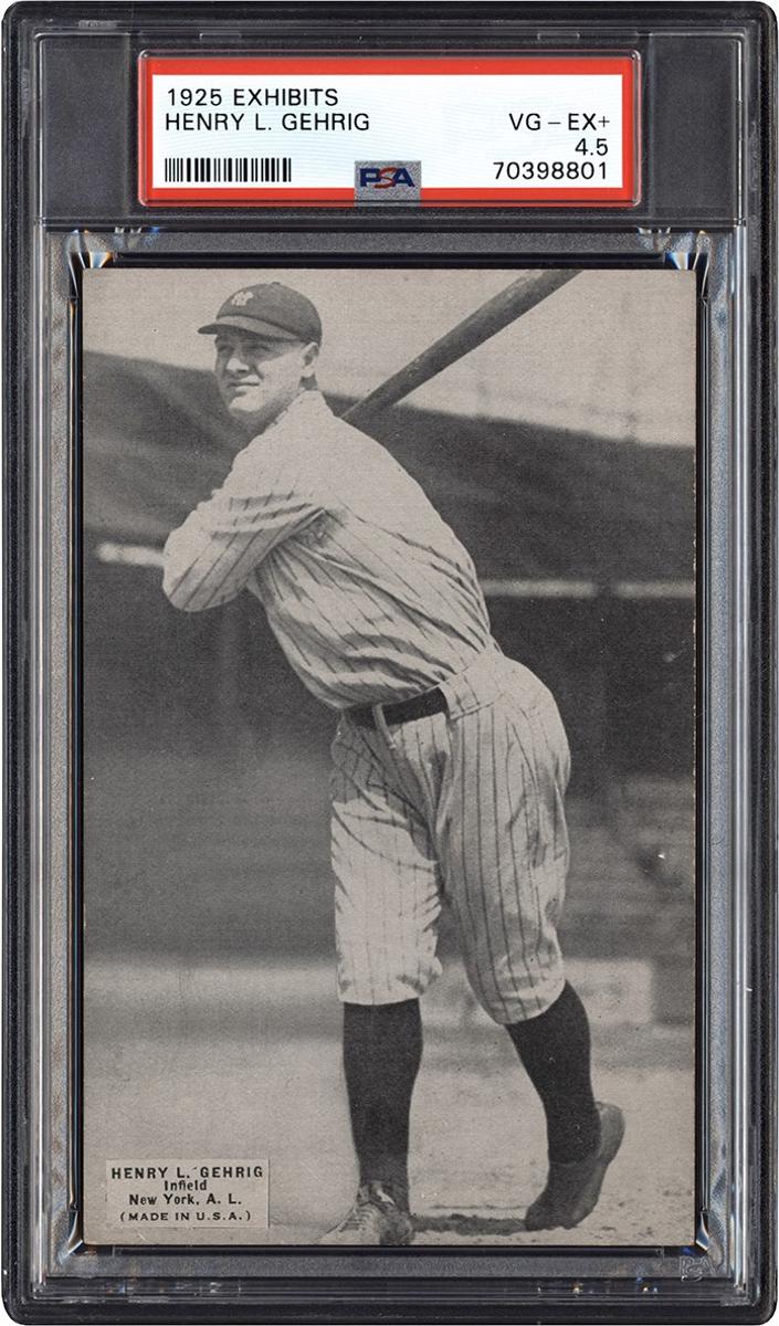 1925 Lou Gehrig
