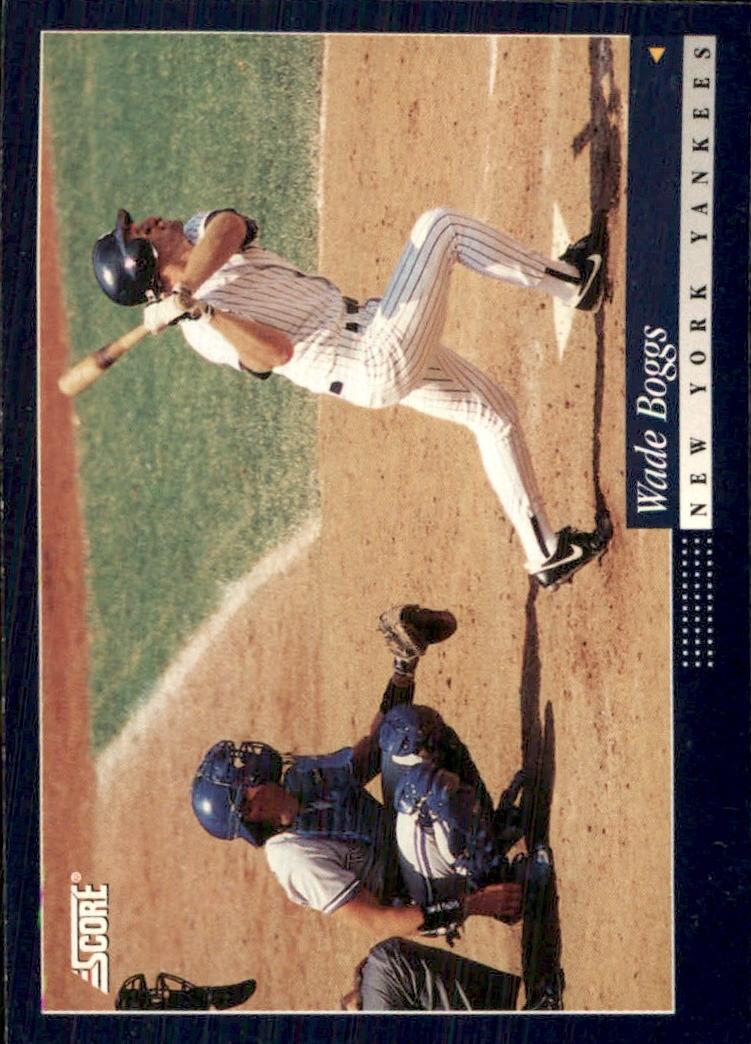 1994 Score Wade Boggs #101 card