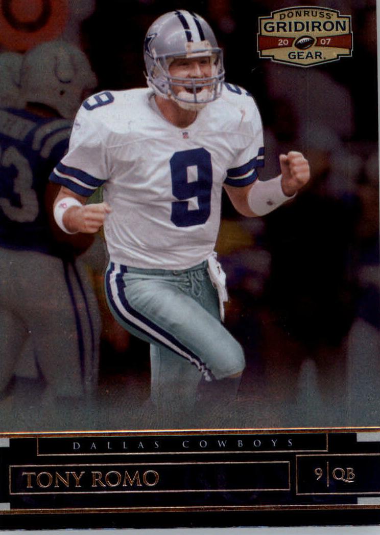 2007 Donruss Tony Romo #1 card