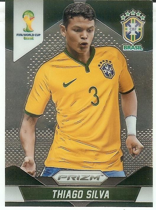 2014 Panini Prizm World Cup Thiago Silva [Red] #108 card