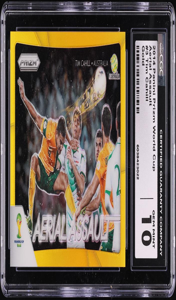 2014 Panini Prizm World Cup Tim Cahill [Gold] #3 card