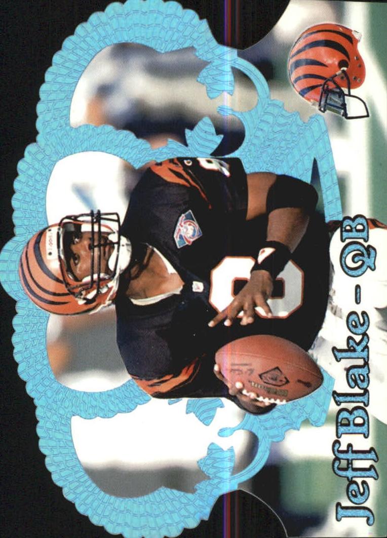 1995 Jeff Blake [Blue Holofoil] #8
