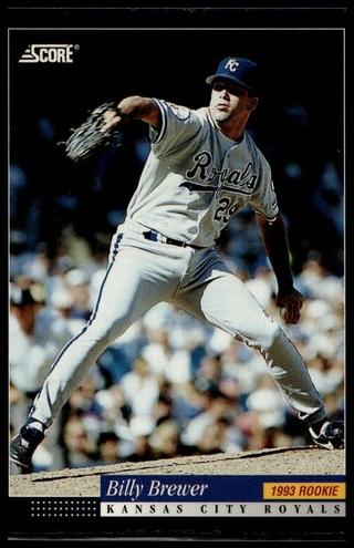 1994 Score Billy Brewer #564 card