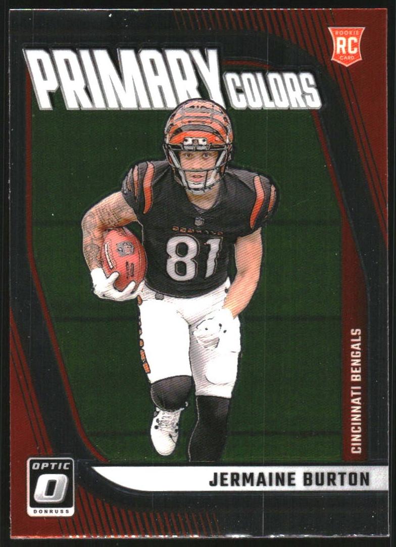 2024 Donruss Optic Jermaine Burton #18 card