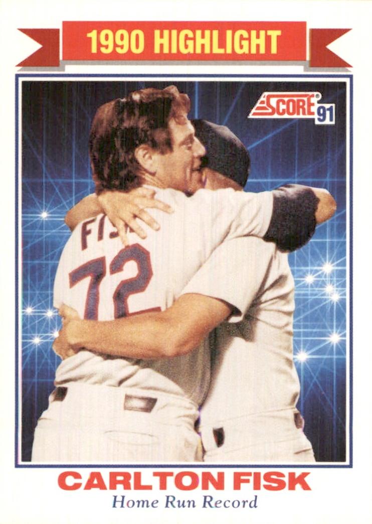 1991 Carlton Fisk #421