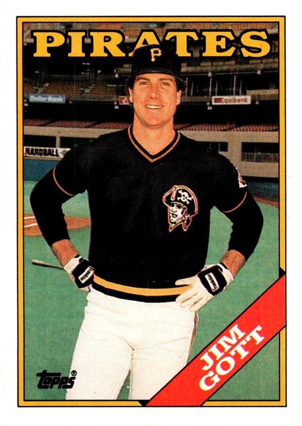 Jim Gott 1988 Topps Baseball