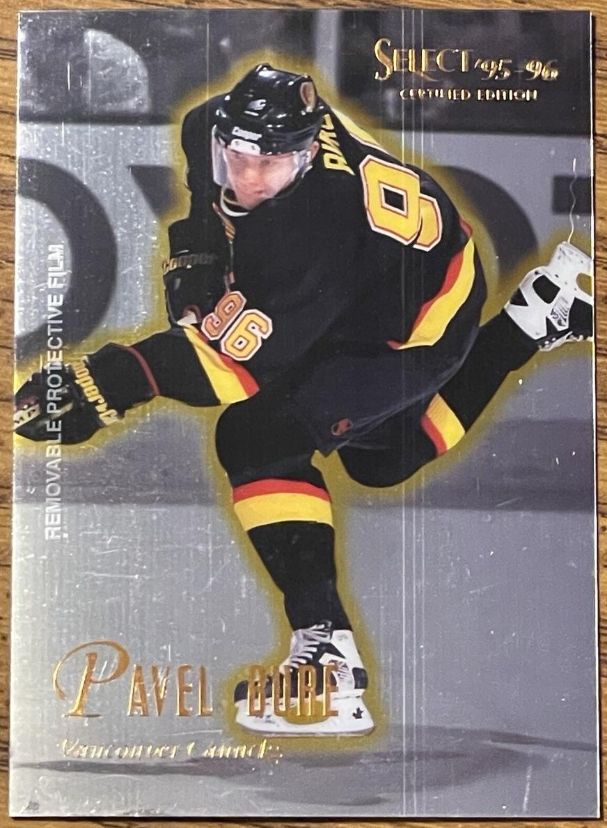 1995 Select Certified Pavel Bure #16 card