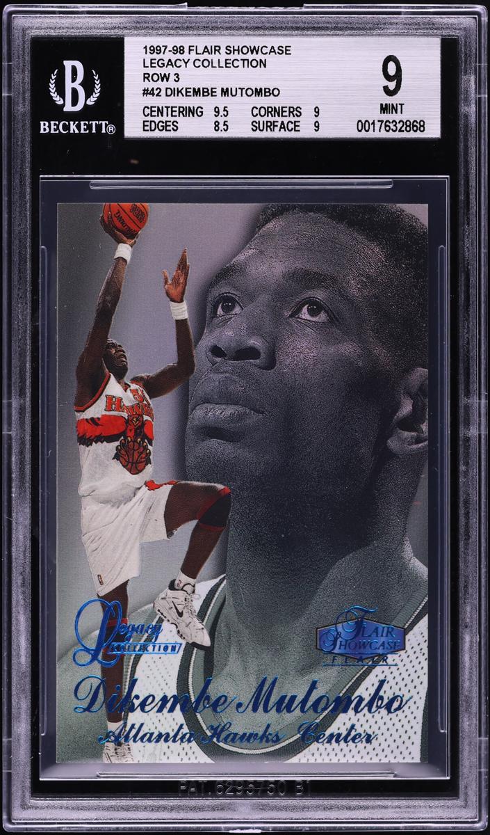 1997 Dikembe Mutombo [Row 3] #42