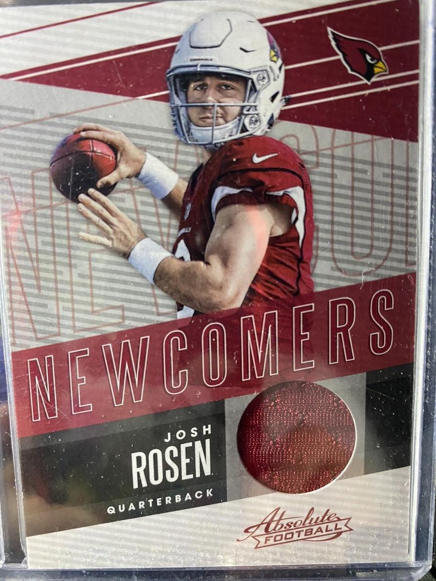 2018 Panini Absolute Josh Rosen #NC-JR card