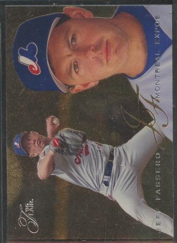 1995 Flair Jeff Fassero #374 card