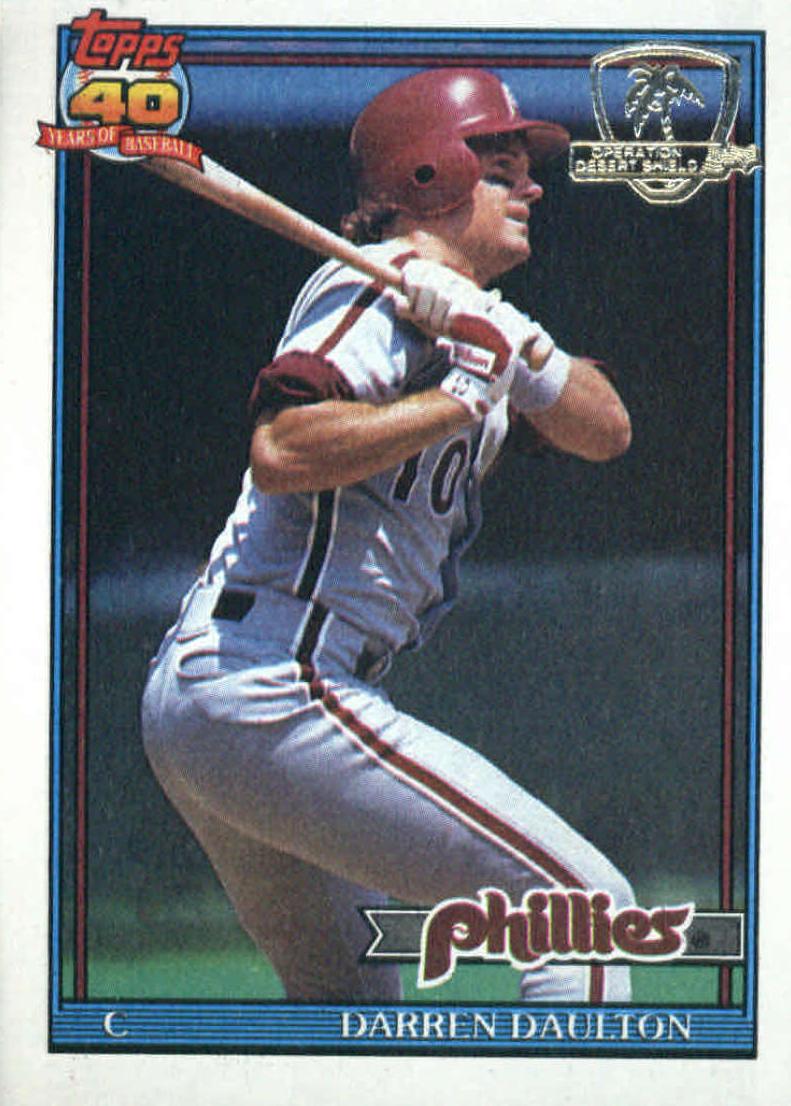 1991 Darren Daulton #89