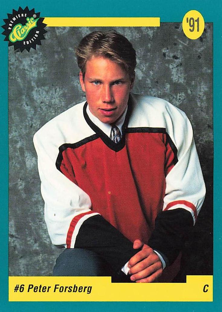 1991 Peter Forsberg #5