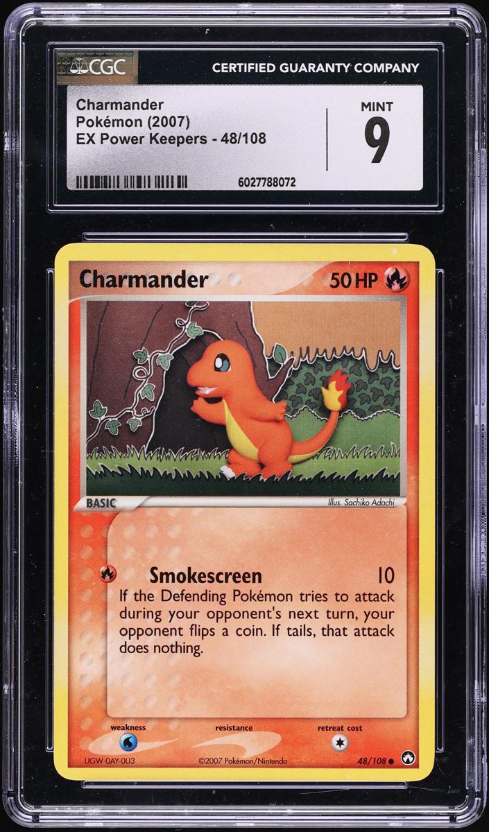 Charmander 2007 Pokemon EX Power Keepers
