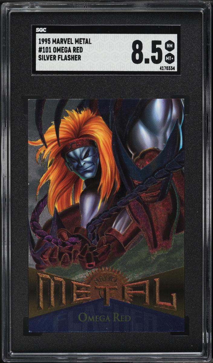 1995 Omega Red [Silver Flasher] #101