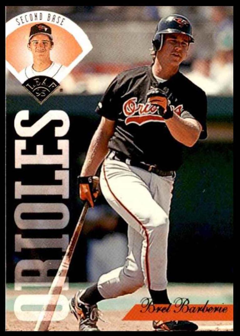 1995 Leaf Bret Barberie #382 card
