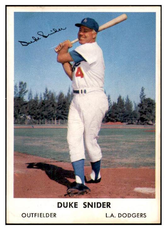1962 Duke Snider #4